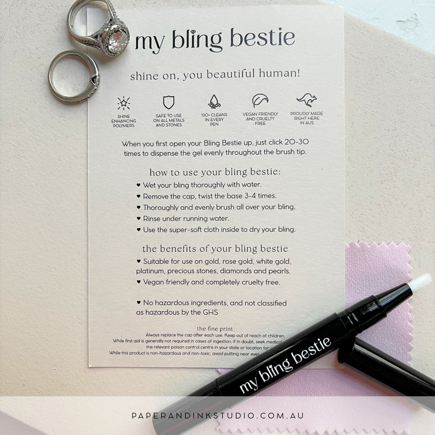 Ring Cleaning Pen - My Bling Bestie