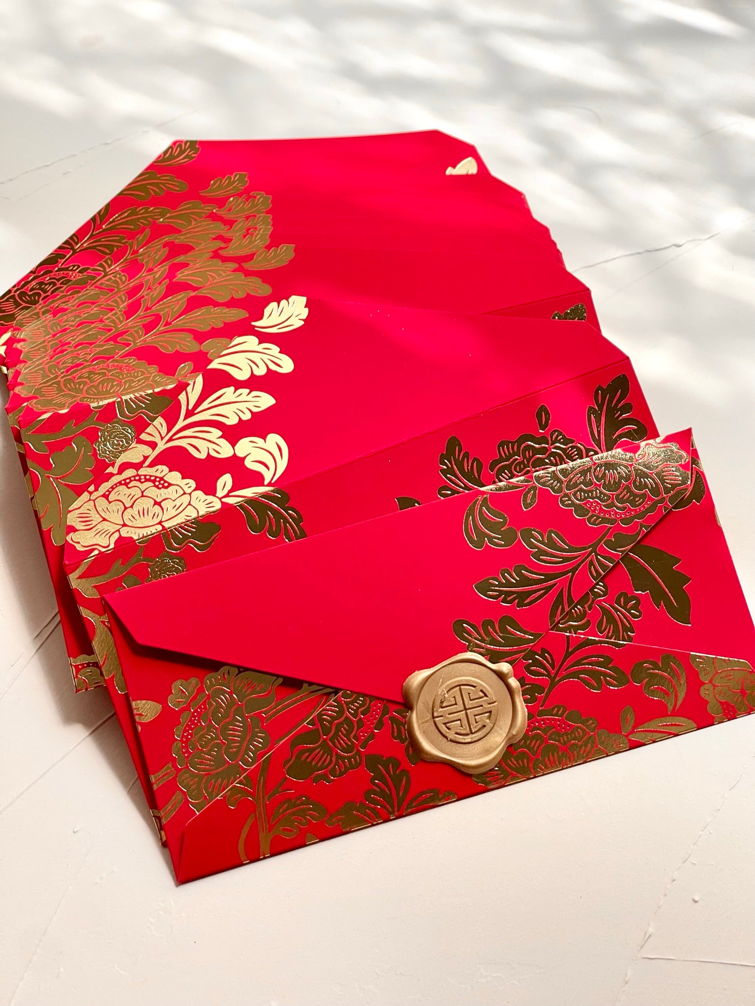 Mixed Red Envelopes – Paper & Ink Studio