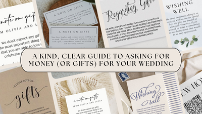How to Ask for Money Instead of Wedding Gifts (Kindly)