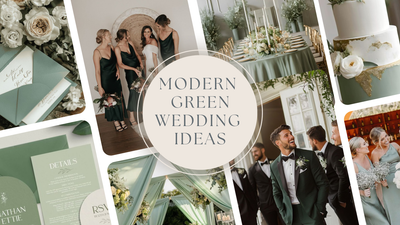 Green Wedding Theme Ideas: Fresh and Modern Inspiration for Your Wedding Day