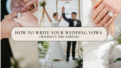 How to Write Your Wedding Vows (Without the Stress)