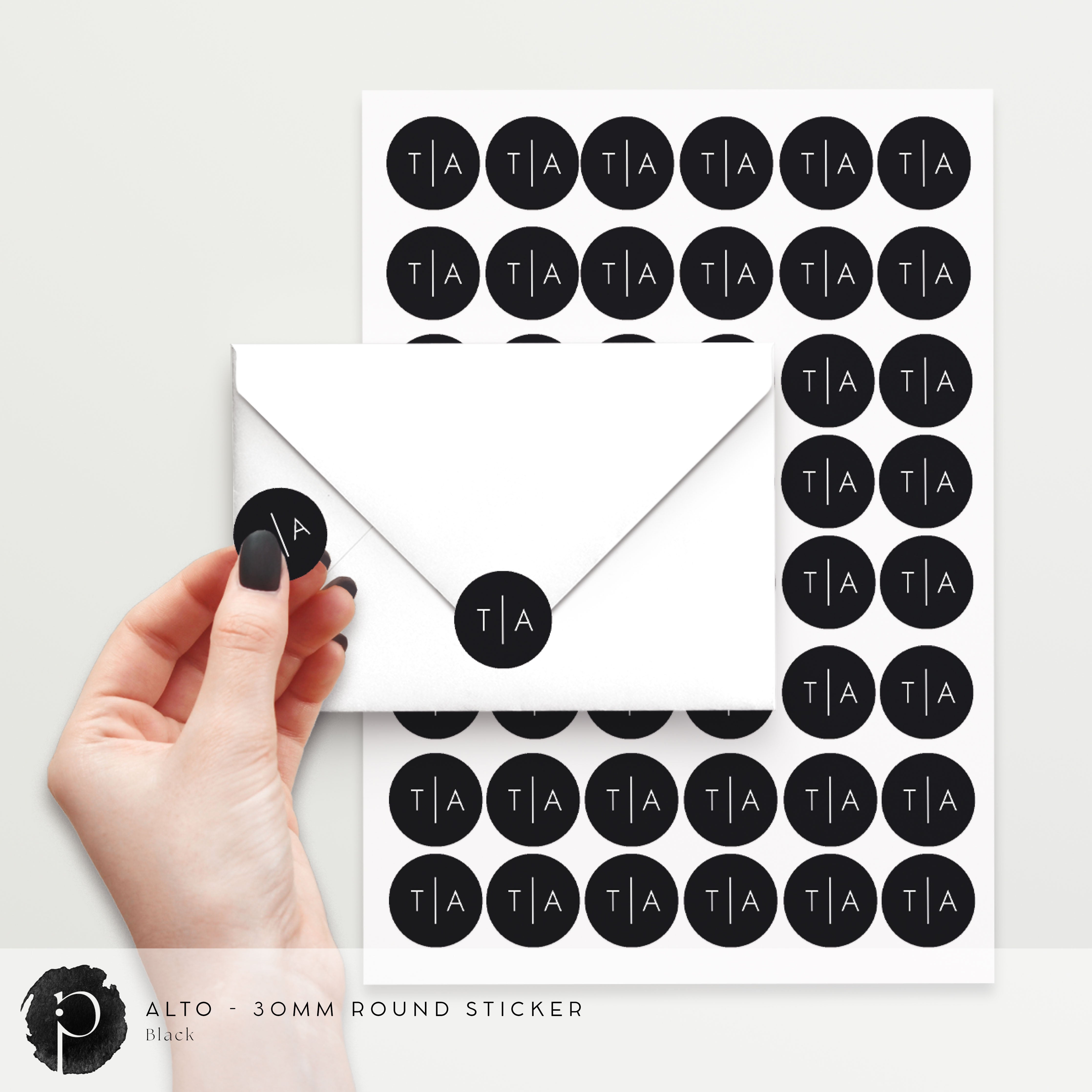 Alto - Stickers/Seals – Paper & Ink Studio