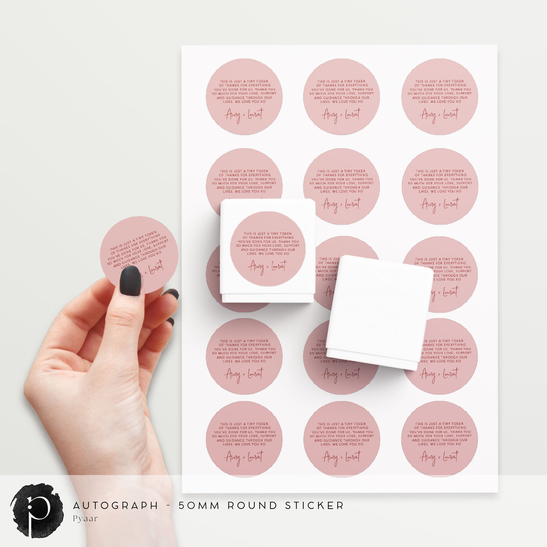 Autograph - Stickers/Seals β Paper & Ink Studio