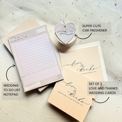 From To-Dos to Thank Yous - Wedding Bundle