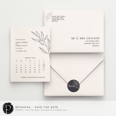 Botanika - Save The Date Cards