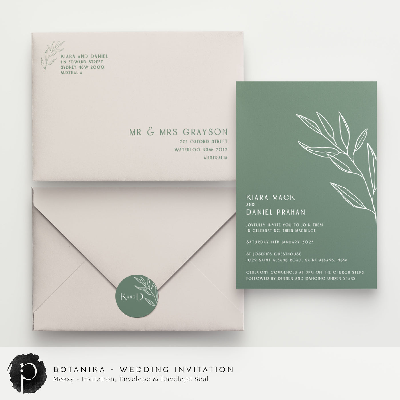 Botanika - Wedding Invitations