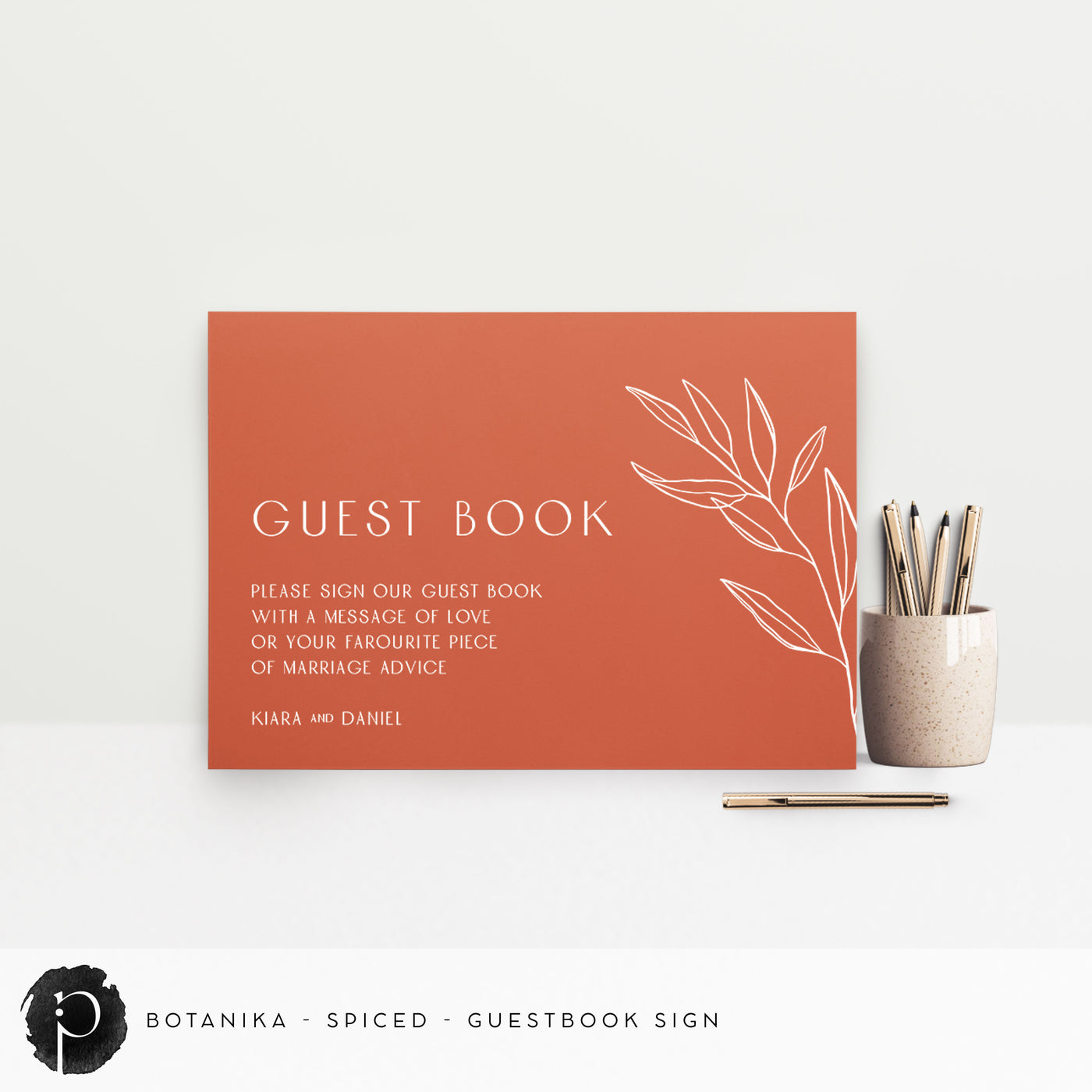 Botanika - Guestbook Sign