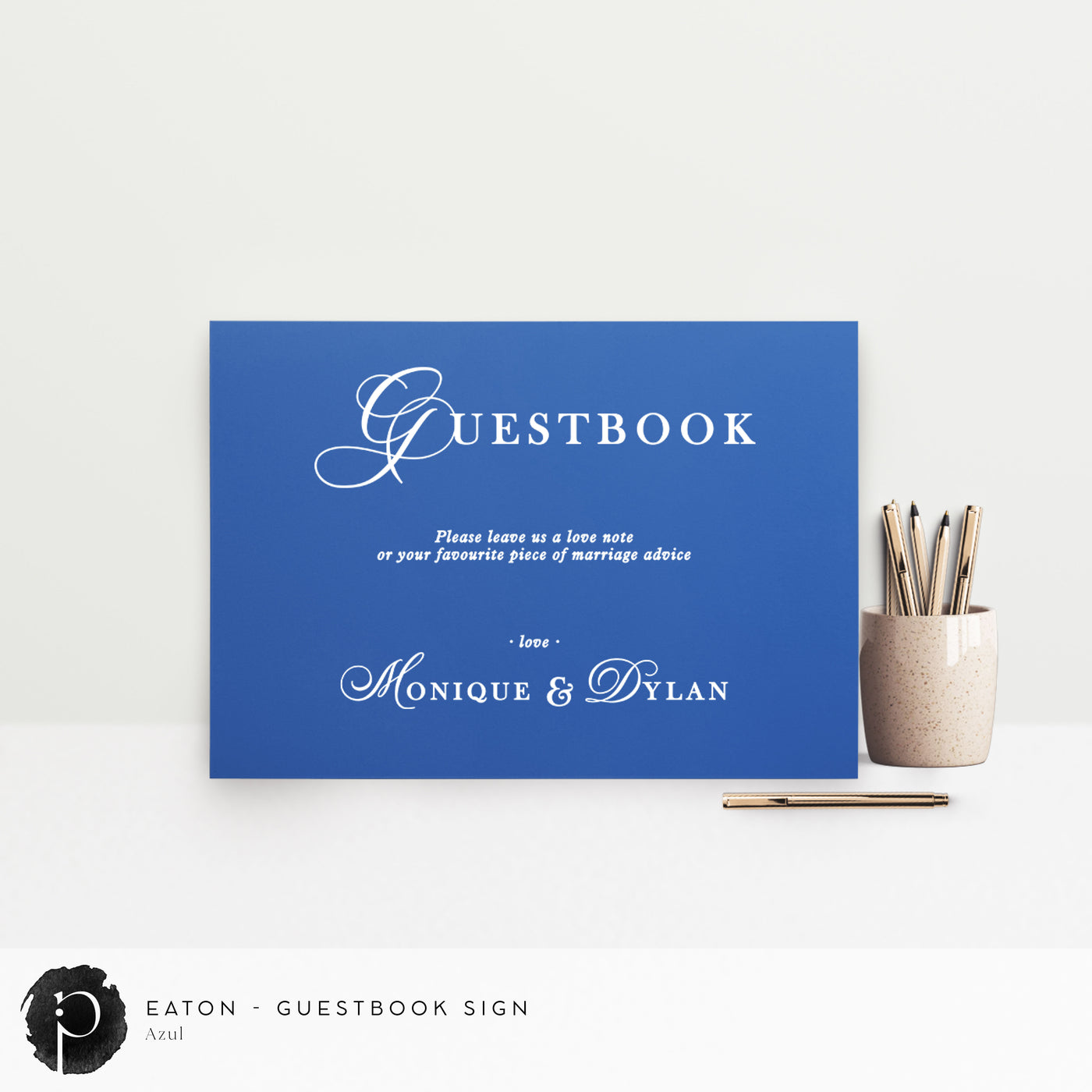 Eaton - Guestbook Sign