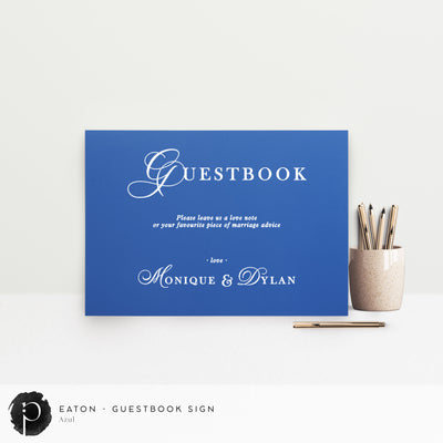 Eaton - Guestbook Sign