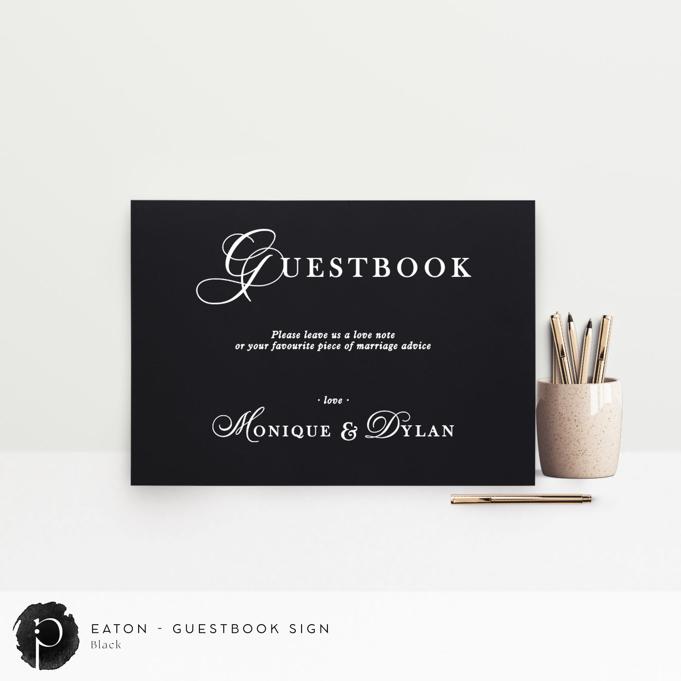 Eaton - Guestbook Sign