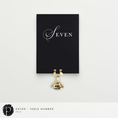 Eaton - Table Numbers