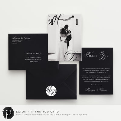 Eaton - Wedding Thank You Cards