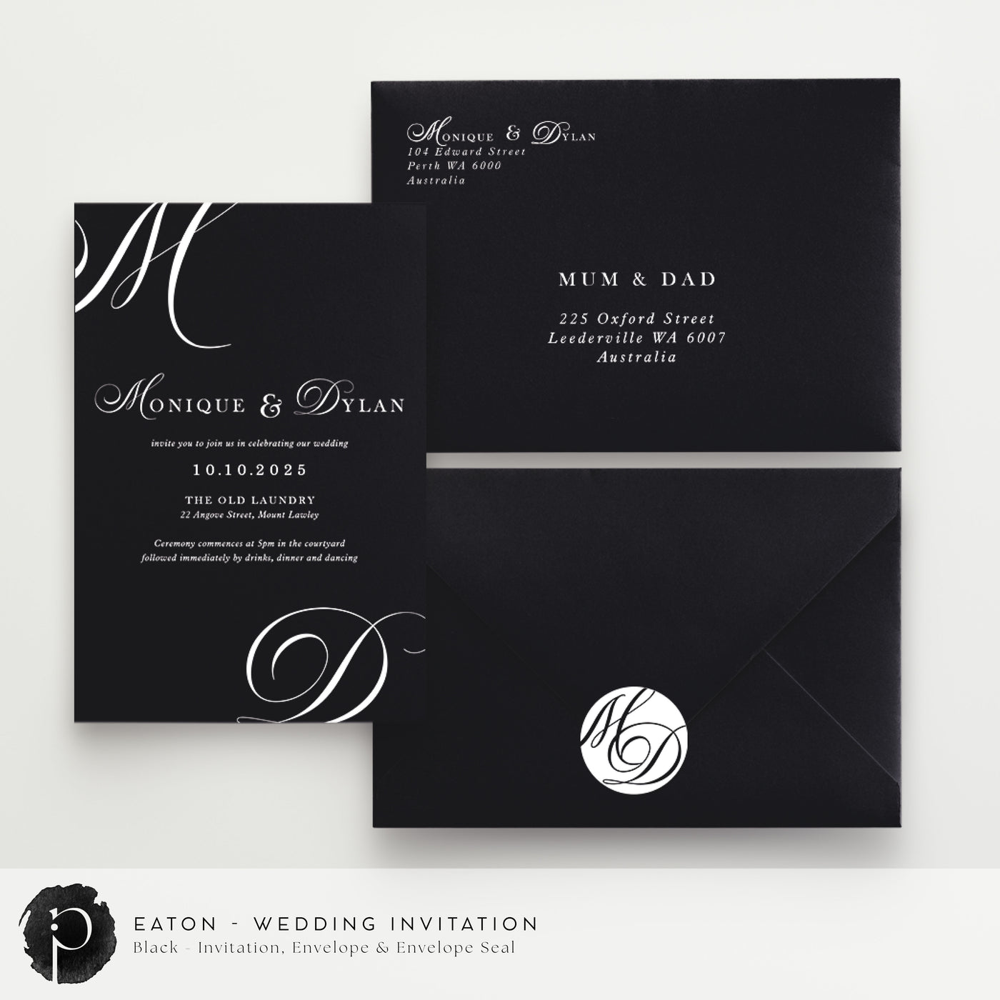Eaton - Wedding Invitations