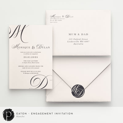 Eaton - Engagement Invitations