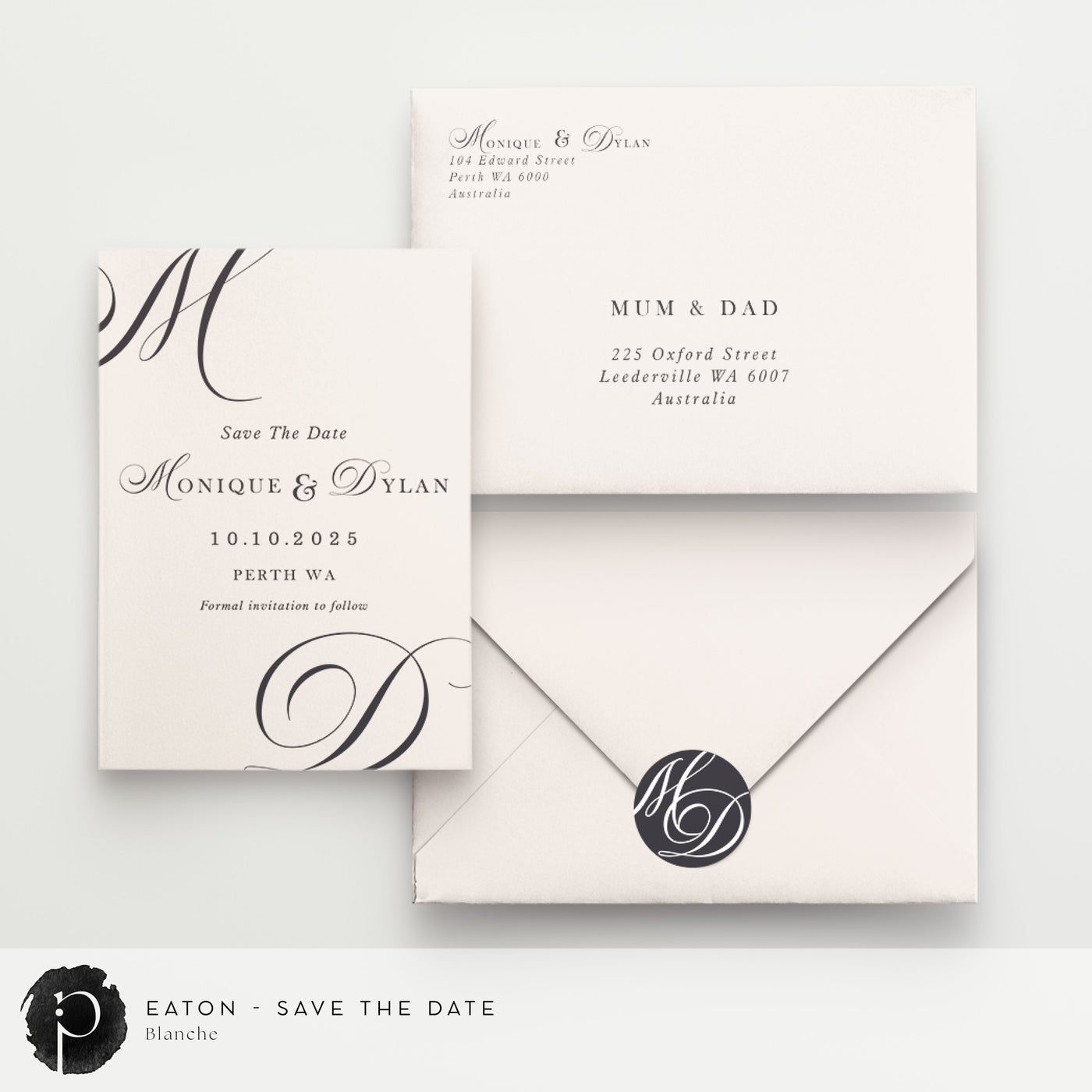 Eaton - Save The Date Cards