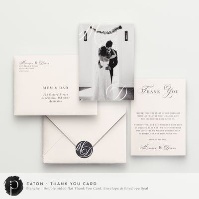 Eaton - Wedding Thank You Cards