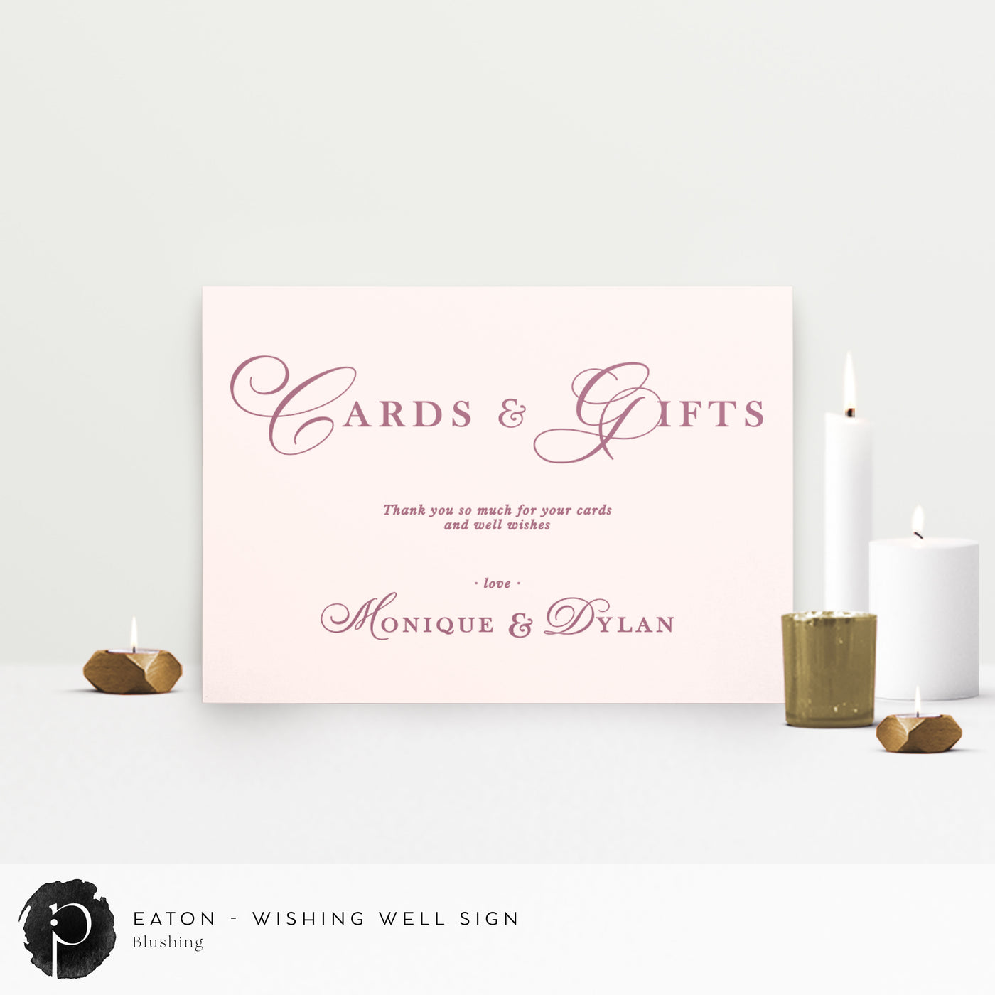 Eaton - Cards/Gifts/Presents/Wishing Well Table Sign