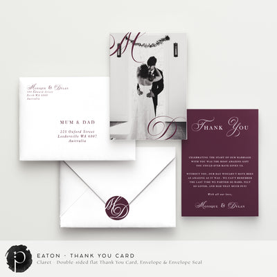 Eaton - Wedding Thank You Cards