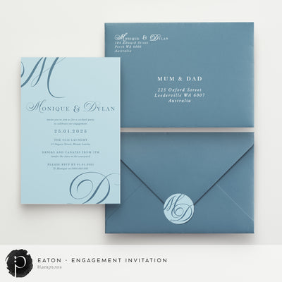 Eaton - Engagement Invitations