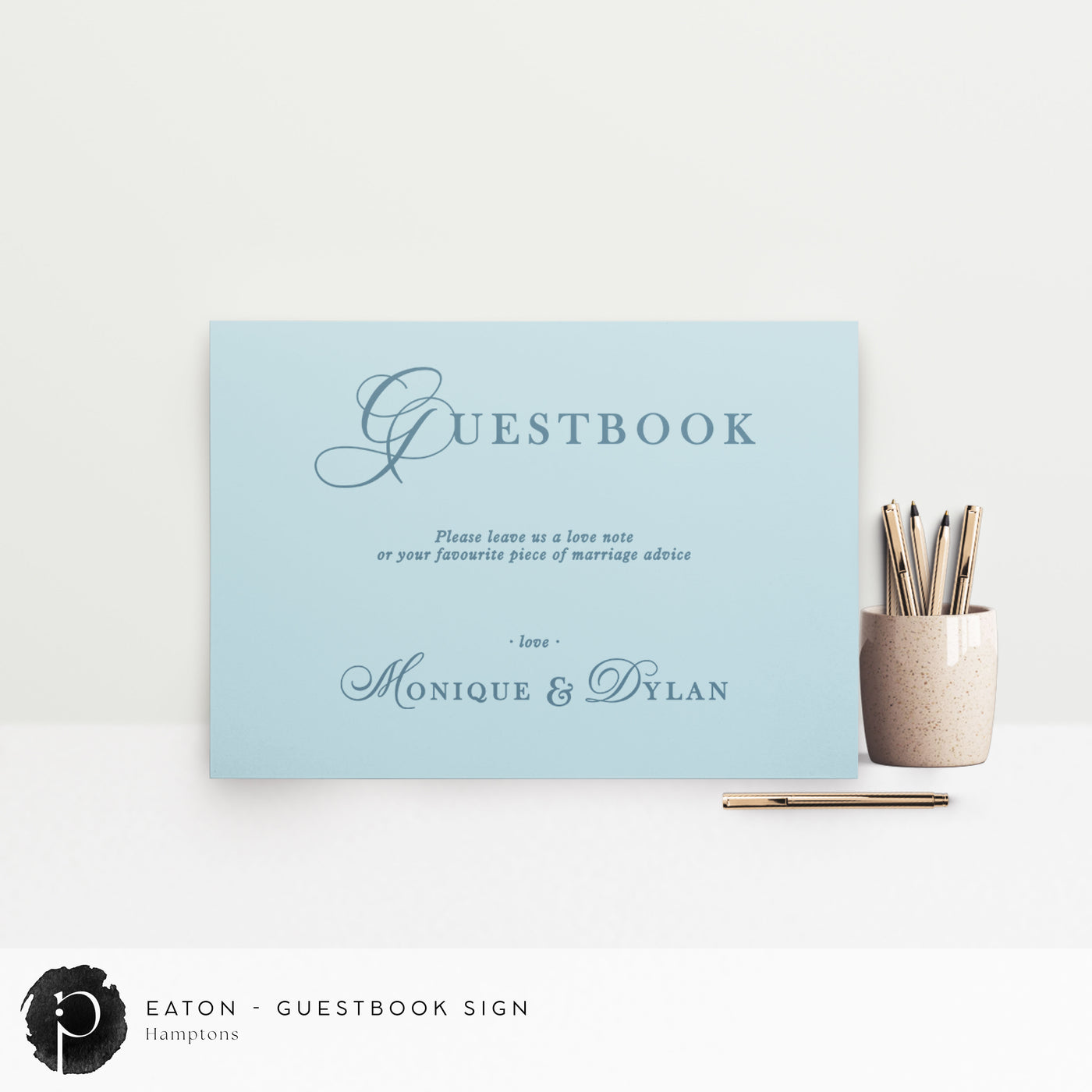 Eaton - Guestbook Sign