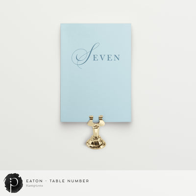 Eaton - Table Numbers
