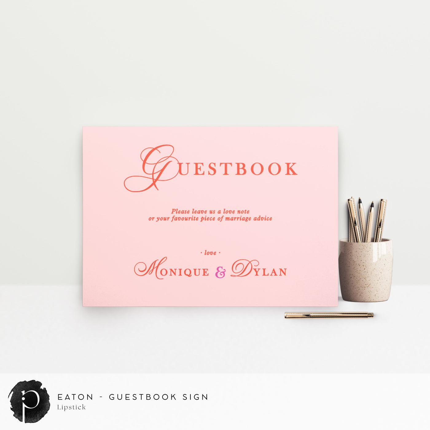 Eaton - Guestbook Sign