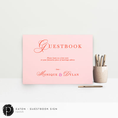 Eaton - Guestbook Sign