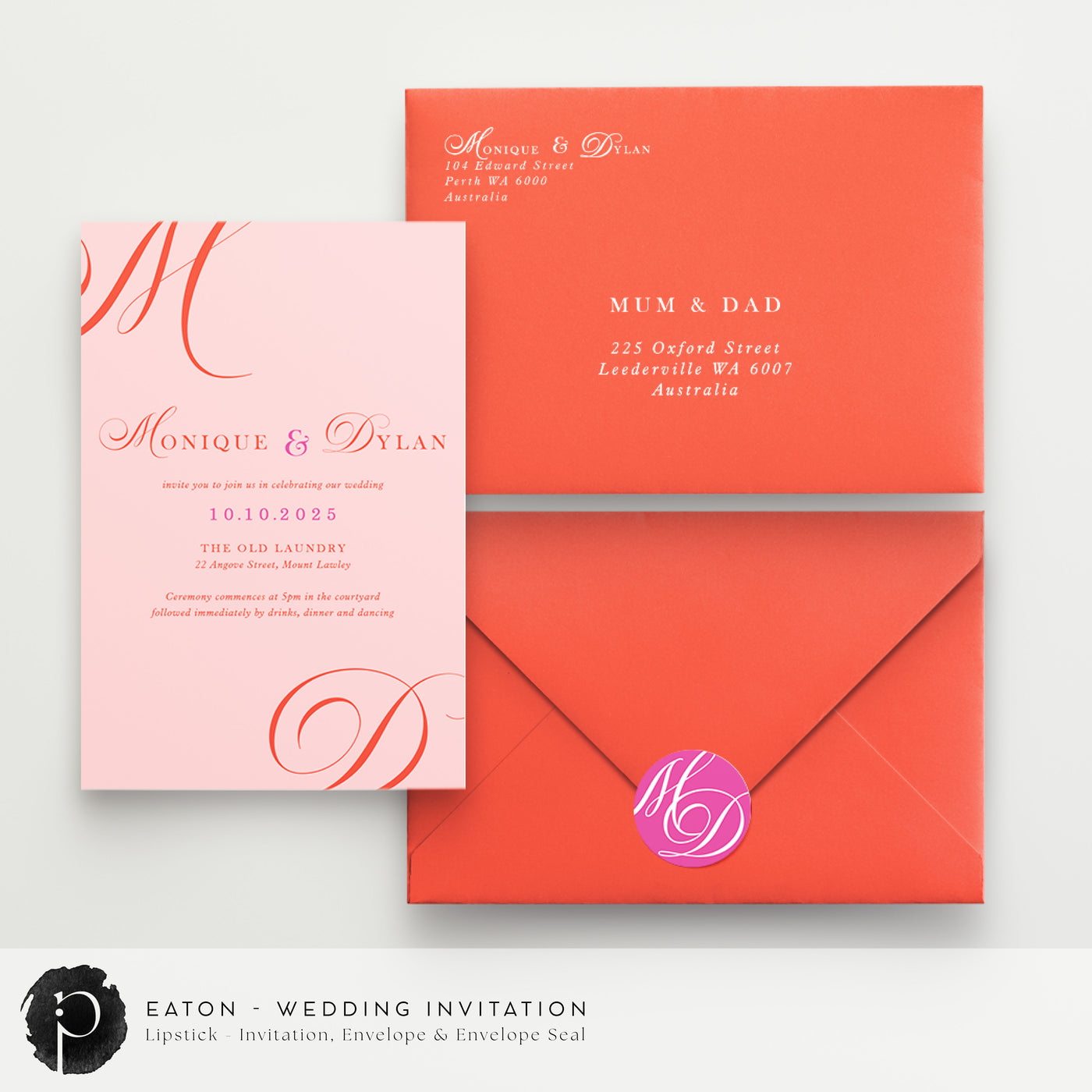 Eaton - Wedding Invitations