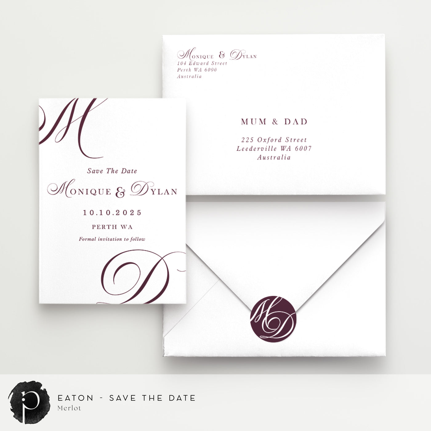 Eaton - Save The Date Cards