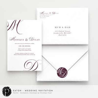 Eaton - Wedding Invitations