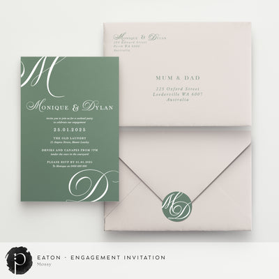 Eaton - Engagement Invitations