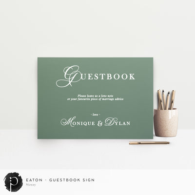 Eaton - Guestbook Sign