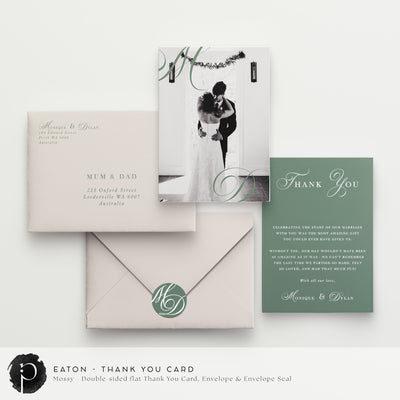 Eaton - Wedding Thank You Cards