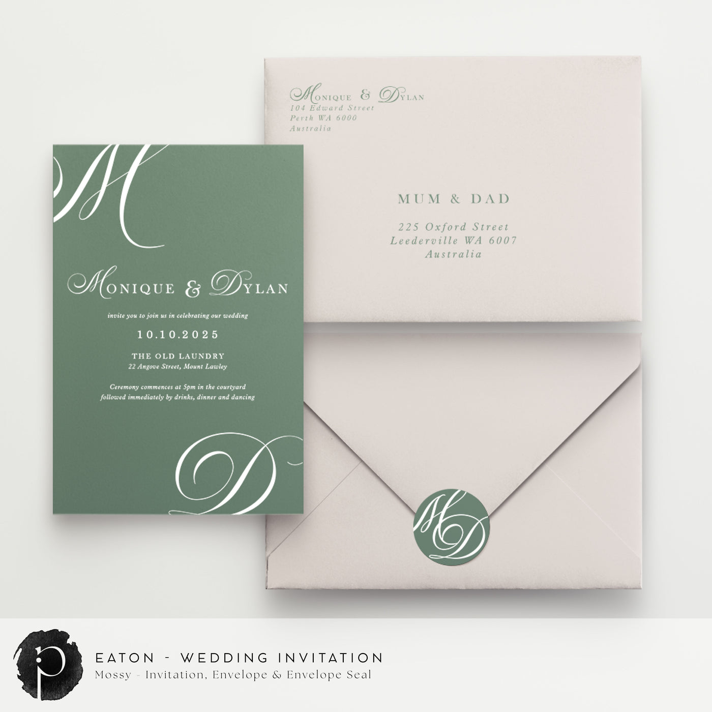 Eaton - Wedding Invitations