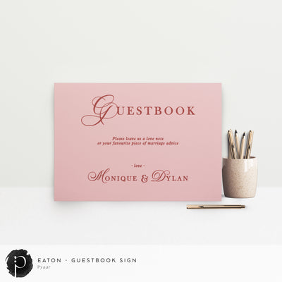Eaton - Guestbook Sign