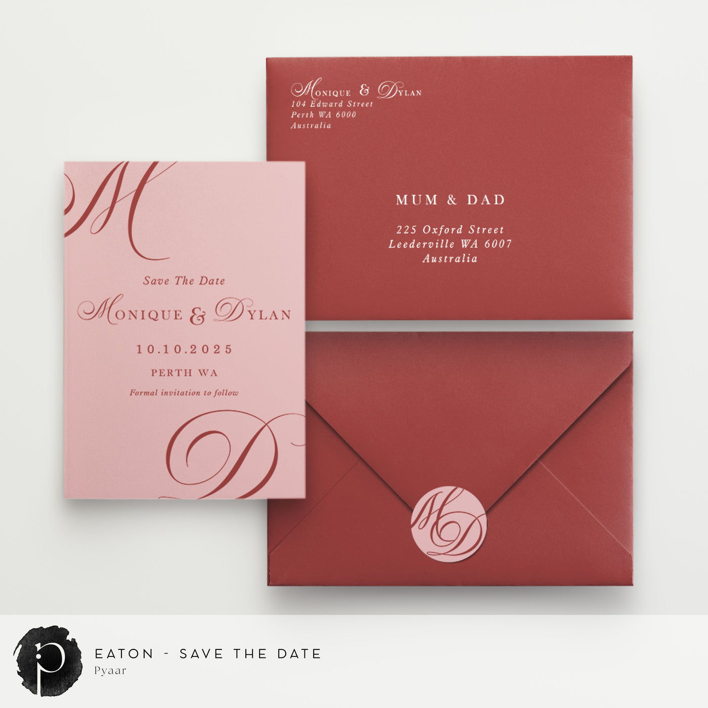 Eaton - Save The Date Cards