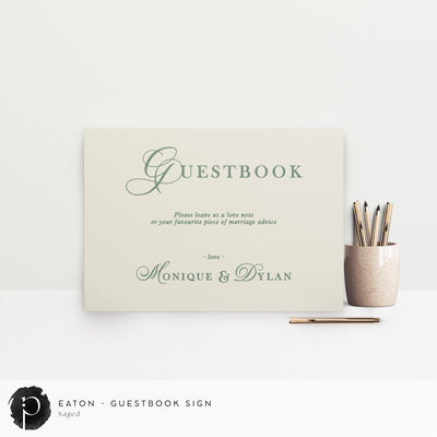 Eaton - Guestbook Sign
