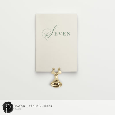 Eaton - Table Numbers