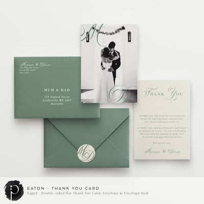 Eaton - Wedding Thank You Cards