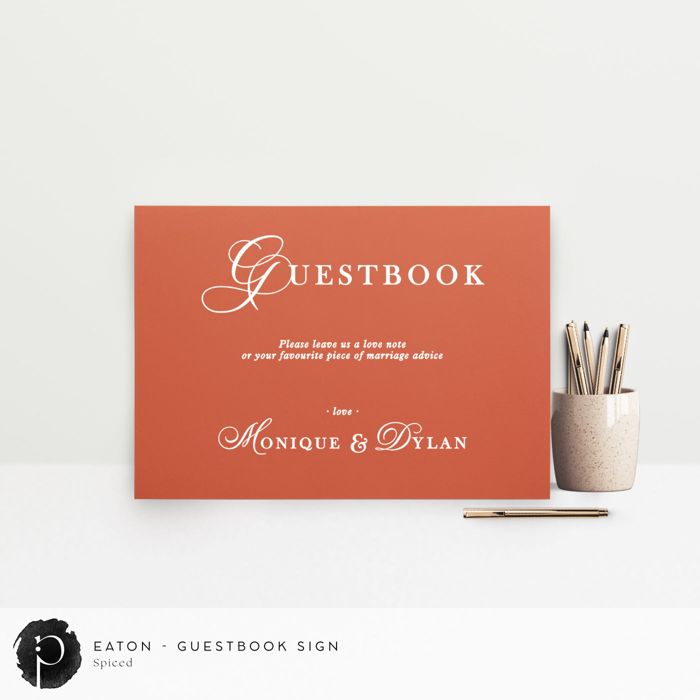 Eaton - Guestbook Sign