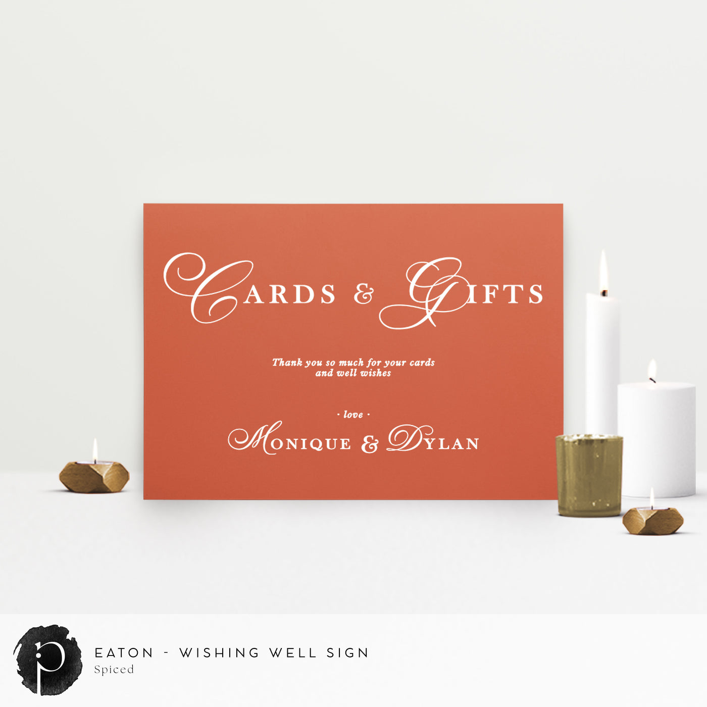 Eaton - Cards/Gifts/Presents/Wishing Well Table Sign