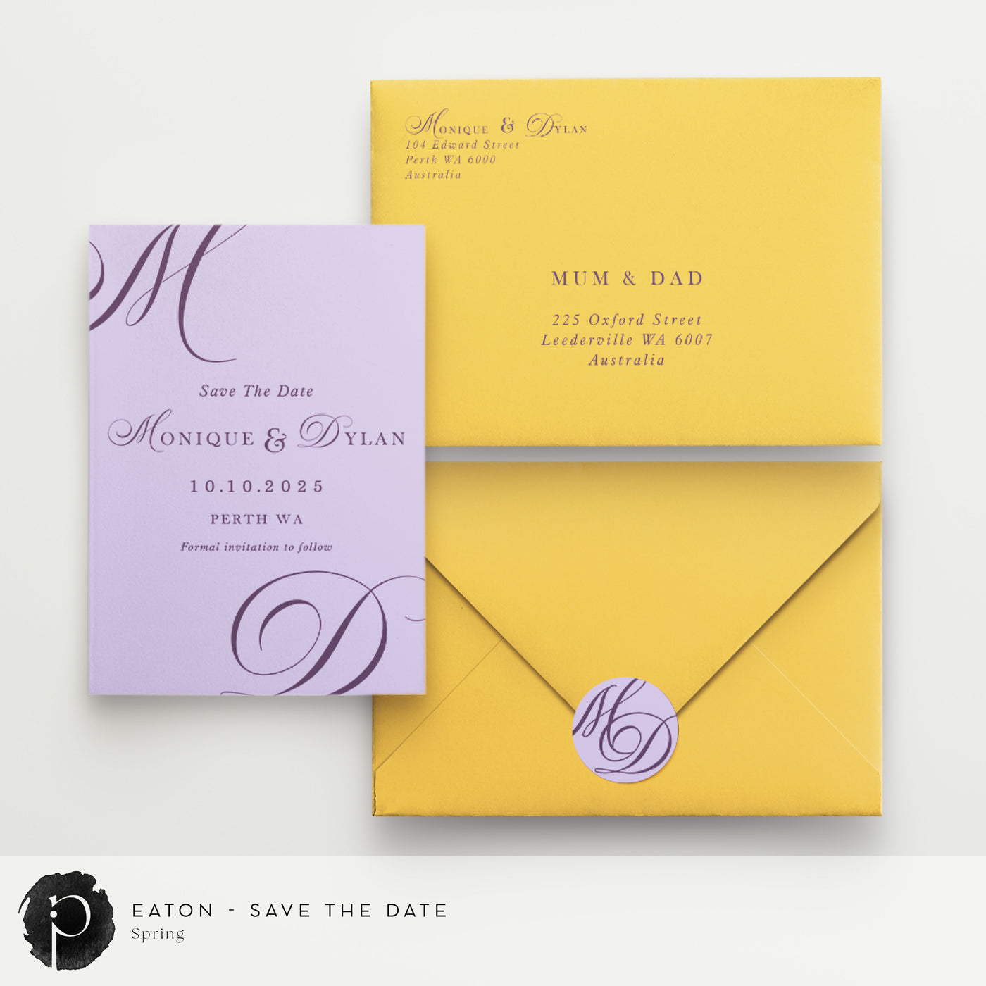 Eaton - Save The Date Cards