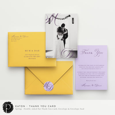 Eaton - Wedding Thank You Cards