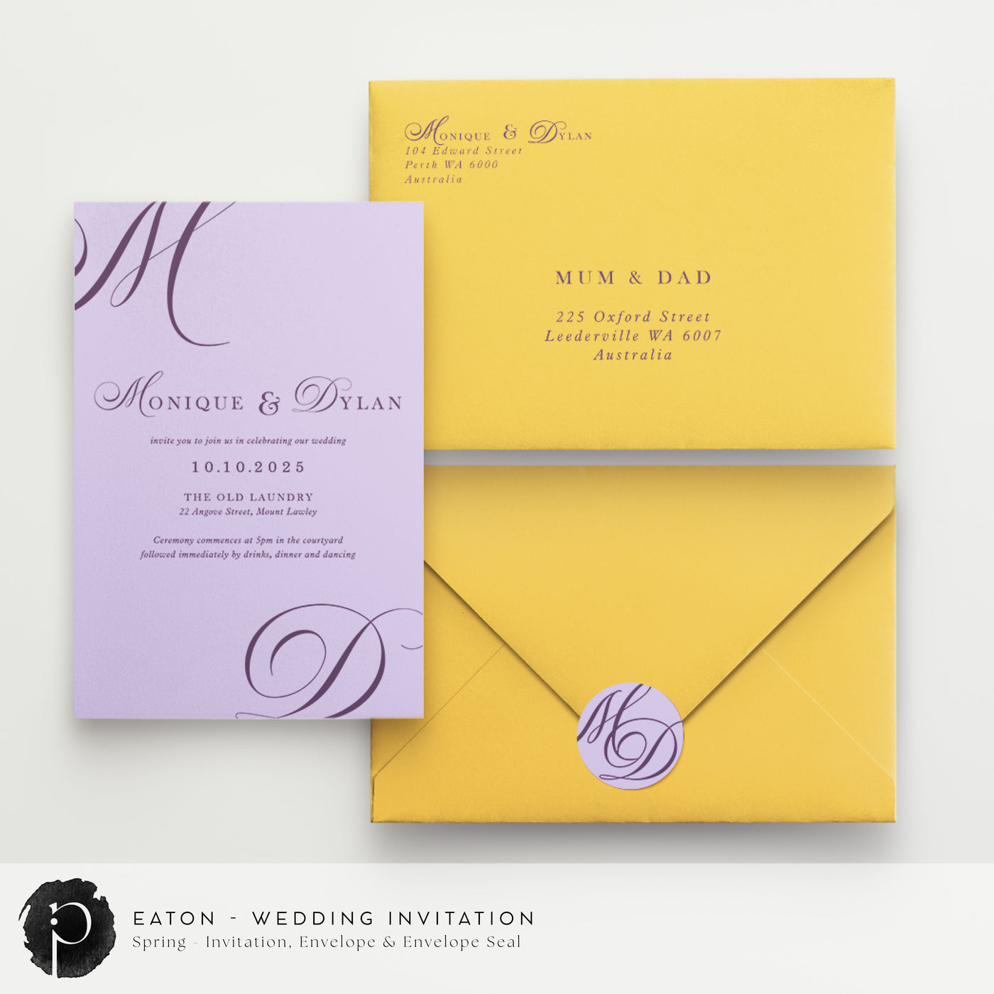 Eaton - Wedding Invitations