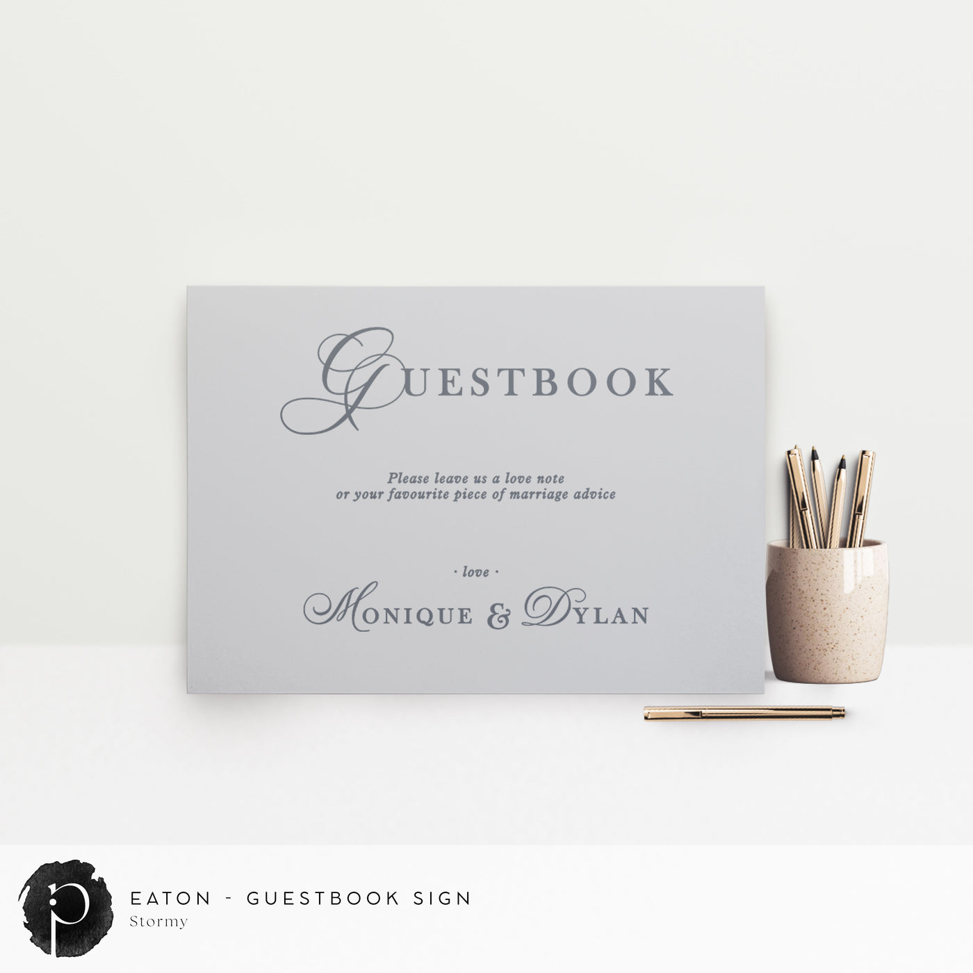 Eaton - Guestbook Sign