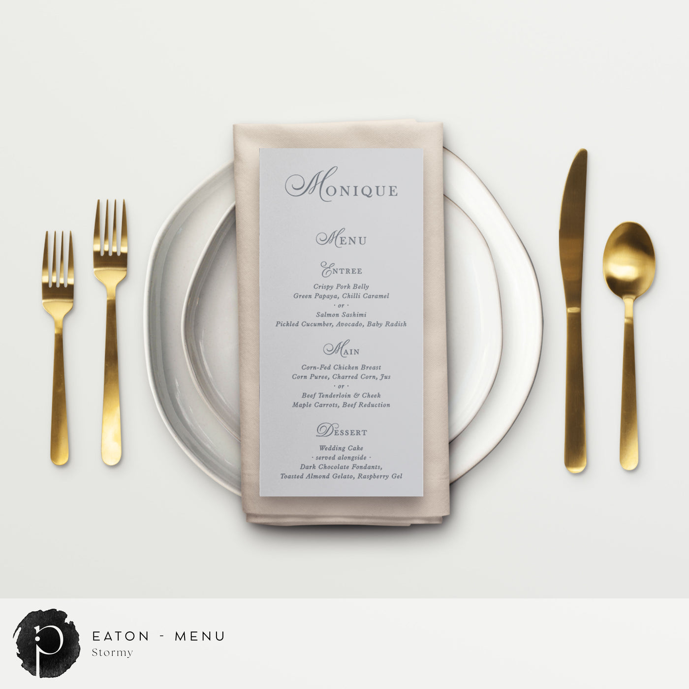 Eaton - Menu Card