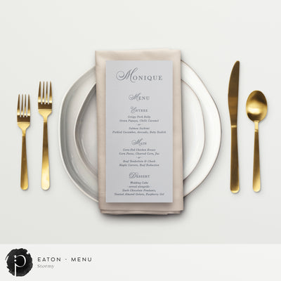 Eaton - Menu Card