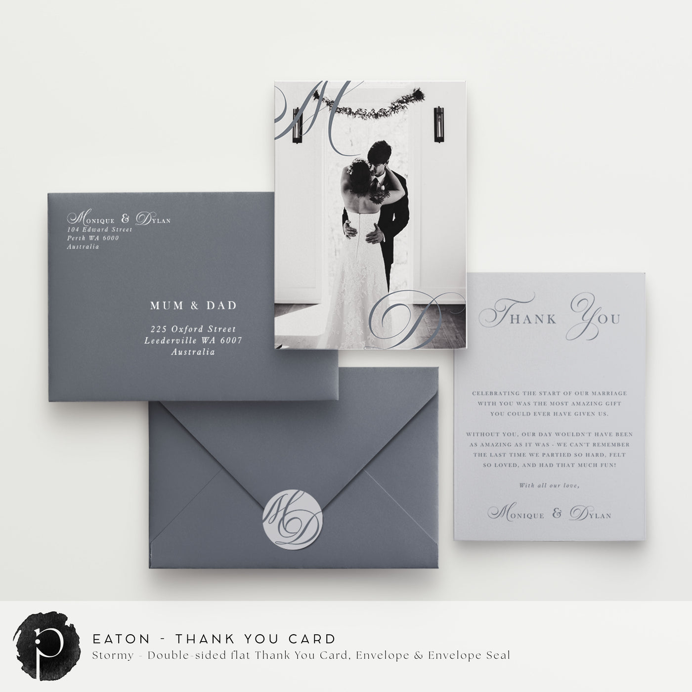 Eaton - Wedding Thank You Cards