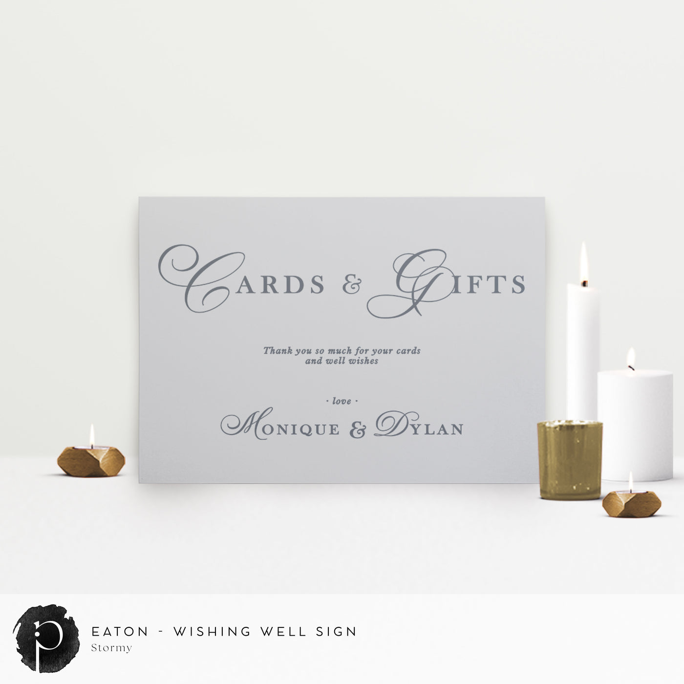 Eaton - Cards/Gifts/Presents/Wishing Well Table Sign