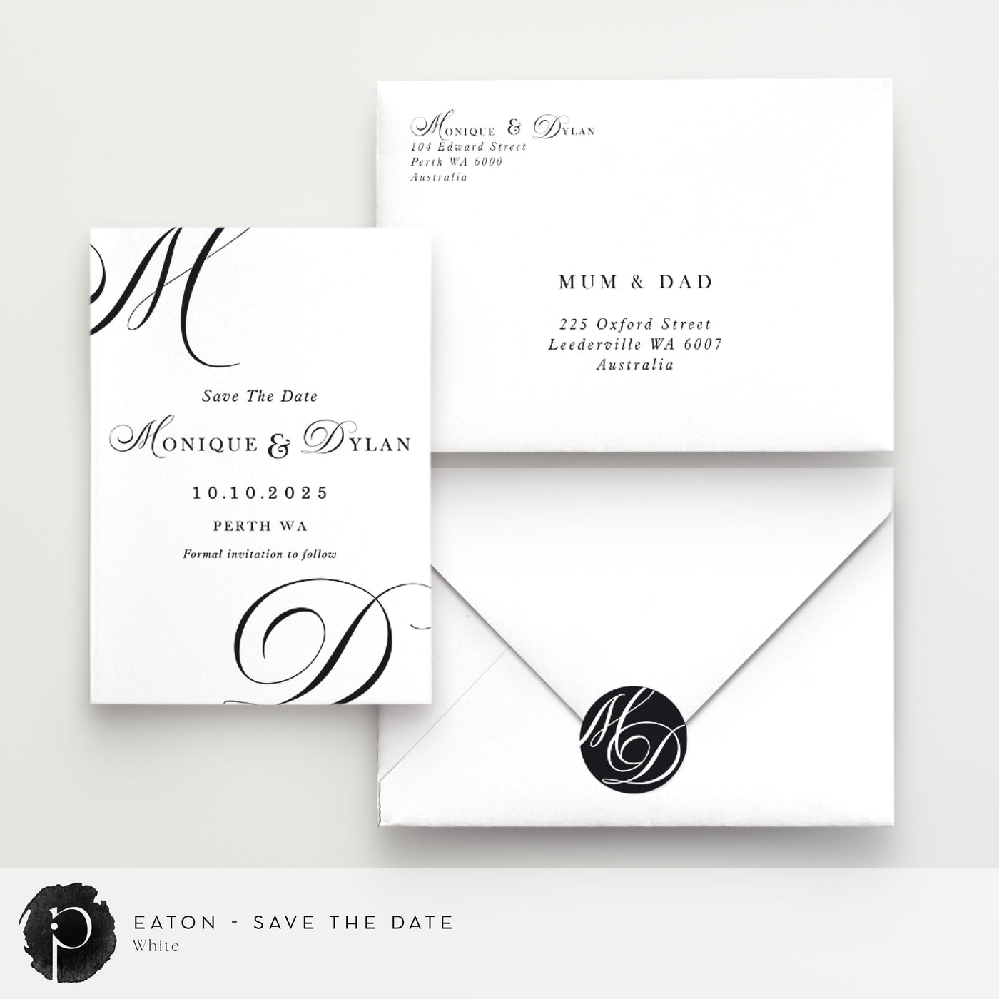 Eaton - Save The Date Cards